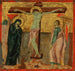 La Crucifixión - Maestro de la capilla Dotto — vista de la obra