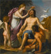 La Deificación de Eneas - Escuela francesa — vista de la obra
