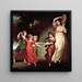 La Familia Gower, Los Niños de Granville, 2o Conde Gower - George Romney — cuadro enmarcado en la pared