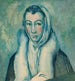 La Mujer L'Hermina según El Greco - Paul Cézanne — vista de la obra
