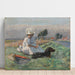 Reproducción del cuadro La Mujer con Perro - Pierre Bonnard