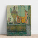 Reproducción del cuadro La Fontaine, Saint-Paul De Vence - Henri Le Sidaner