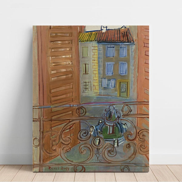 Reproduction of the painting La Fontaine à Aspet - Raoul Dufy