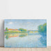 La Garonne en Toulouse - Achille Laugé — presentación mural de la obra