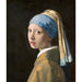 Reproducción del cuadro La joven con la perla de Johannes Vermeer