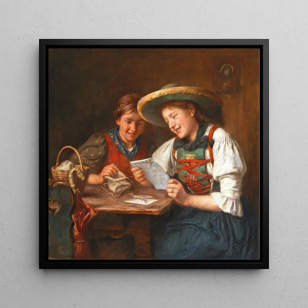 La Lettre d'Amour - Emma Müller von Seehof