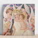 Reproduction of the painting The Madonna and Child, surrounded by musician angels - Gerda Wegener