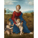 Reproducción del cuadro La Madonna en el prado - Raphael