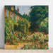 Reproducción del cuadro La Casa del artista en Giverny - Claude Monet