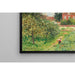 Reproducción del cuadro La Casa de los Ingleses, Éragny - Camille Pissarro