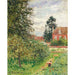 Reproducción del cuadro La Casa de los Ingleses, Éragny - Camille Pissarro