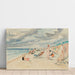 Reproduction of the painting of La Plage de Deauville - Henri Lebasque