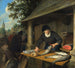 La Poissonnière - Adriaen van Ostade — vista de la obra