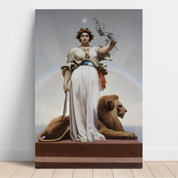 Reproduction of the painting La République - Jean-Léon Gérôme