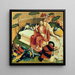 The Resurrection of Jesus Christ - Hans Multscher — framed artwork on a wall