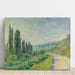Reproduction of the painting La Route De Vétheuil - Claude Monet