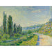 Reproduction of the painting La Route De Vétheuil - Claude Monet