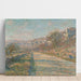 Reproducción del cuadro La Route de La Roche-Guyon - Claude Monet