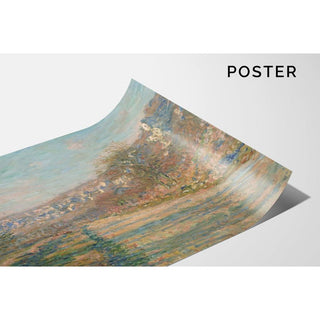 La Route de La Roche-Guyon - Claude Monet | Reproduction Tableau Décoration murale affiche copie