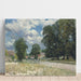 Reproducción del cuadro La Ruta de Marly-le-Roi - Alfred Sisley