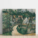 Reproducción del cuadro La Ruta Giratoria - Paul Cézanne