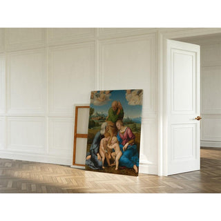 La Sainte Famille Canigiani - Raphael | Reproduction Tableau Décoration murale affiche copie