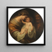 La Santa Familia - Edward Von Heuss — cuadro enmarcado en la pared