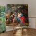 Reproduction of the painting The Holy Family under an apple tree - Peter Paul Rubens