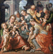 La Santa Parentela - Joachim Beuckelaer — vista de la obra