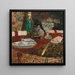 La Saucire et les ronds de serviette - Édouard Vuillard — framed artwork on a wall
