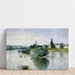 Reproduction of the painting La Seine à Lavacourt - Claude Monet