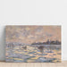 Reproducción del cuadro La Seine à Lavacourt, Débâcle - Claude Monet
