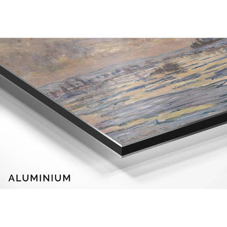 La Seine à Lavacourt, Débâcle - Claude Monet | Reproduction Tableau Décoration murale affiche copie