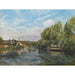 Reproducción del cuadro La Seine à Port-Marly - Camille Pissarro