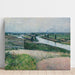 Reproducción del cuadro La Seine en la Punta de Épinay - Gustave Caillebotte