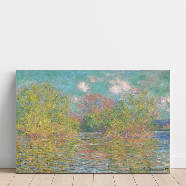 Reproduction of the painting The Seine near Giverny - Claude Monet