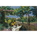 Reproducción del cuadro La Siesta en el jardín - Joaquín Sorolla