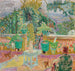 La Terrasse ou Una terraza en Grasse - Pierre Bonnard — vista de la obra