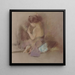 La Toilette - Robert Frederick Blum — cuadro enmarcado en la pared