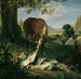 La Tumba de Wallstein - Josef Danhauser — vista de la obra