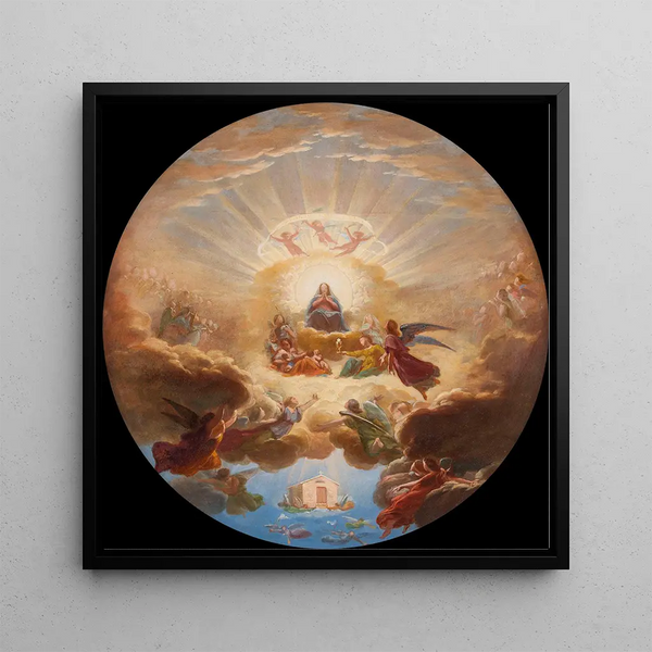 Pierre Claude Franois Delorme - La Translation de la Sainte Maison par les anges.webp