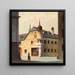 La Vieille Maison au Neubau à Vienne - Franz Sager — cuadro enmarcado en la pared