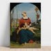 Reproduction of the painting of The Virgin, the Child Jesus, and Saint John - Jean-Léon Gérôme