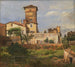 La Villa Malta en Roma - Johan Christian Dahl — vista de la obra