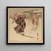 La branche de bonne chance - Helen Hyde — framed artwork on a wall