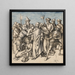 La captura de Cristo - Círculo de Hans Holbein el Joven — cuadro enmarcado en la pared