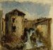 La cascada - Félix Ziem — vista de la obra