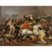 Reproduction of the painting The Charge of the Mameluks - Francisco de Goya
