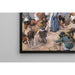 Reproduction of the painting La collecte de la manne - James Tissot