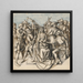 La corona de espinas de Cristo - Circle Of Hans Holbein The Elder — cuadro enmarcado en la pared